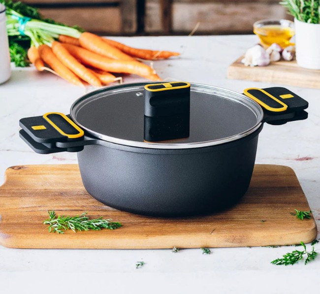 Гювеч с капак, алуминий, 32 см/8,3 л, "Daily Pro" - BRA