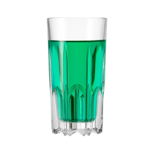 Комплект от 6 чаши за long drinks, изработени от стъкло, 330 мл, "Excalibur" - Borgonovo