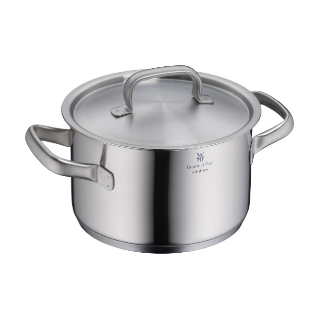 Комплект кухненски съдове от 9 части, неръждаема стомана, "Gourmet Plus" - WMF