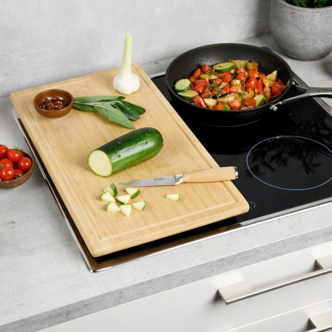 Дъска за рязане с крачета, бамбук, 50 x 28 x 3.1 см - Kesper