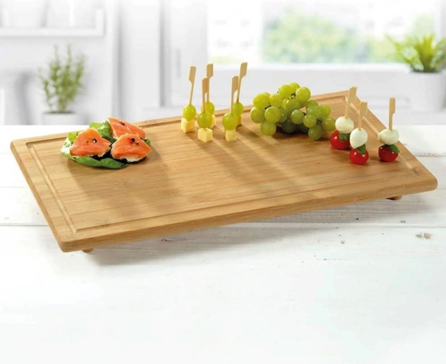 Дъска за рязане с крачета, бамбук, 50 x 28 x 3.1 см - Kesper