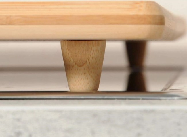 Дъска за рязане с крачета, бамбук, 50 x 28 x 3.1 см - Kesper