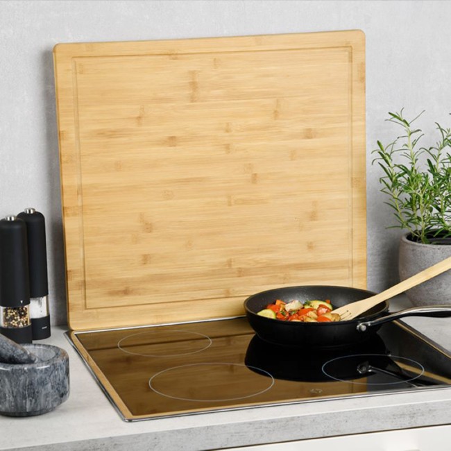 Дъска за рязане с крачета, бамбук, 56 x 50 x 3.1 см - Kesper