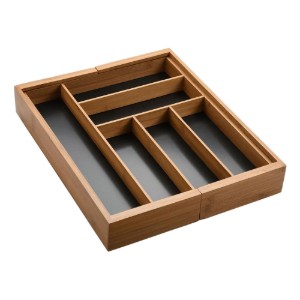 Разтегателна тава за прибори, бамбук, 43 x 35 - 57 см - Kesper