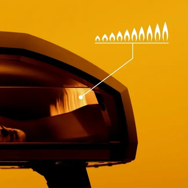 Газова пещ за пица, "Koda 2 Pro", черно - Ooni