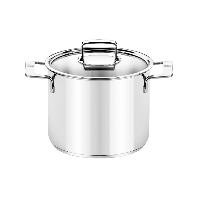 Тенджера от неръждаема стомана с капак, 20 см/5 л, "Signature" - BRA