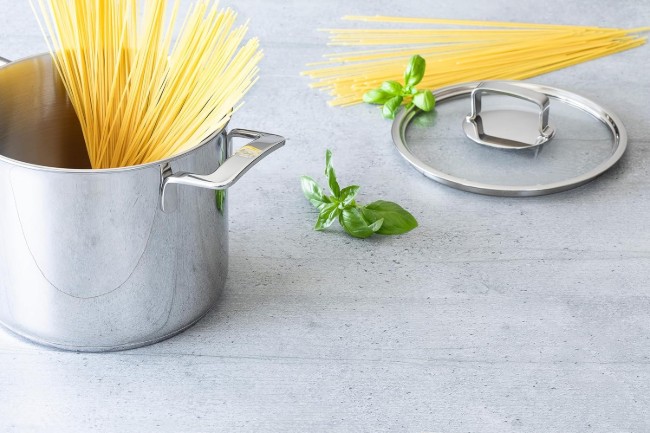 Тенджера от неръждаема стомана с капак, 22 см/6,5 л, "Signature" - BRA