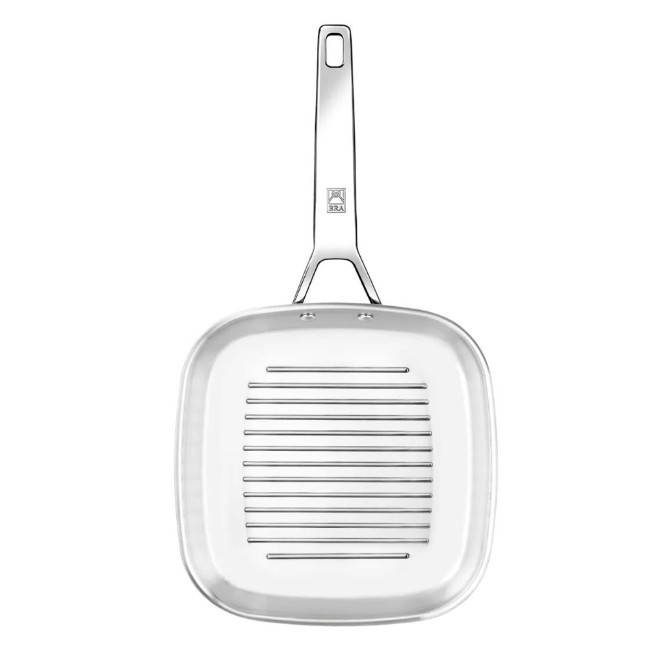 Тиган за грил, неръждаема стомана, 28 см, "Signature" - BRA