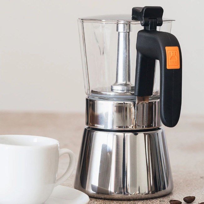 Кафемашина от неръждаема стомана, 500 мл, "Flavour Crystal" - BRA