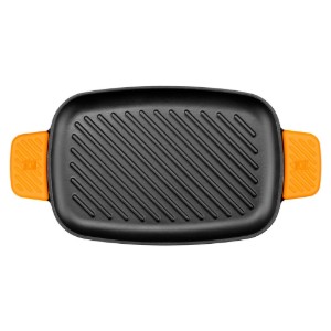 Тава за грил, чугунена, 33 x 22 см, "Efficient Iron" - BRA
