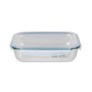 Правоъгълна кутия за обяд, неръждаема стомана, 1900 мл, "Simple" - Cuitisan