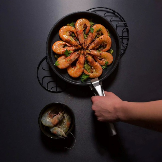 Кръгла тава за закуски, алуминий, 19 см, "Speed ​​​​Oven" - AMT Gastroguss