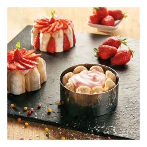 Пръстен за сладкиши, 10 см, неръждаема стомана - de Buyer