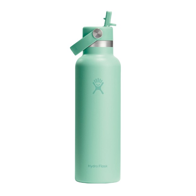 Термоизолационна бутилка, неръждаема стомана, 620 мл, "Standard Straw", Mermaid Green - Hydro Flask