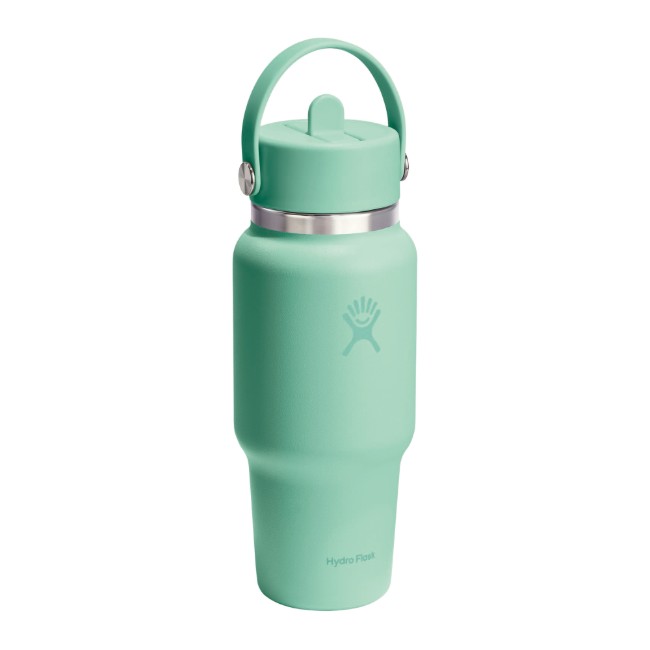 "Wide Straw" бутилка за вода, неръждаема стомана, 710 ml, Mermaid Green - Hydro Flask