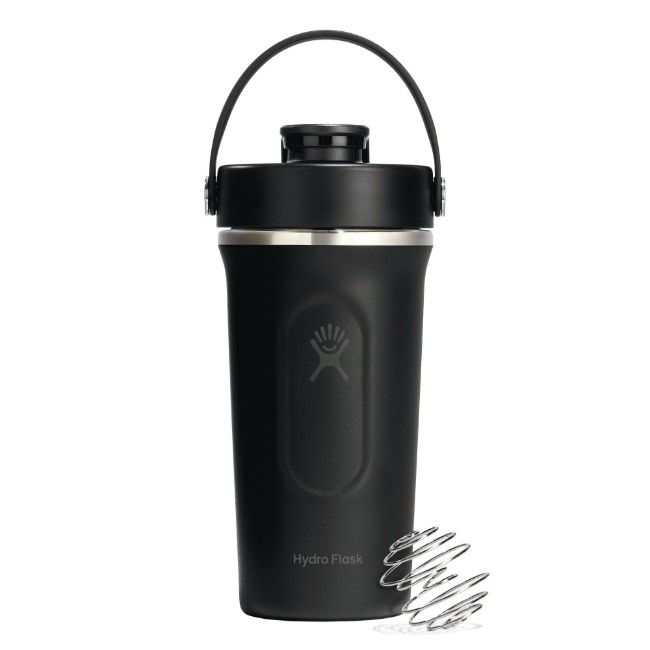 Термоизолиран шейкър, неръждаема стомана, 710 мл, Black - Hydro Flask