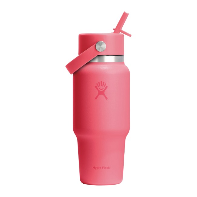 "Wide Straw" бутилка за вода, неръждаема стомана, 710 ml, Popstar Pink - Hydro Flask