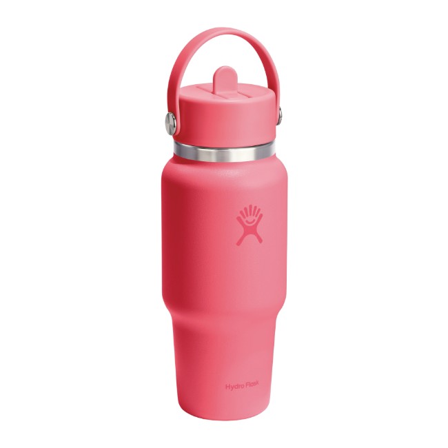 "Wide Straw" бутилка за вода, неръждаема стомана, 710 ml, Popstar Pink - Hydro Flask