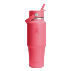 "Wide Straw" бутилка за вода, неръждаема стомана, 950 ml, Popstar Pink - Hydro Flask