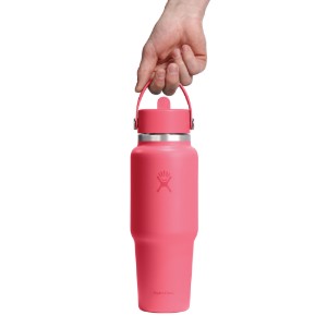 "Wide Straw" бутилка за вода, неръждаема стомана, 950 ml, Popstar Pink - Hydro Flask