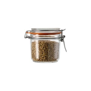 Буркан, 340 мл, диаметър 10 см, стъкло - Borgonovo