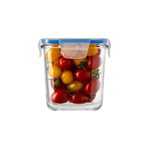 Съд за храна, 830 мл, стъклен, Superblock - Borgonovo