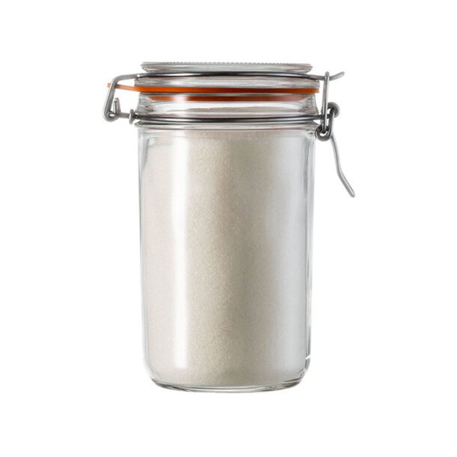 Буркан за терин, стъклен, 750 мл, "Hermetic" - Borgonovo