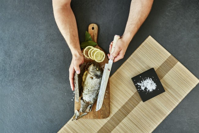 Нож за хляб, 23 см, 5000MCD - Мияби