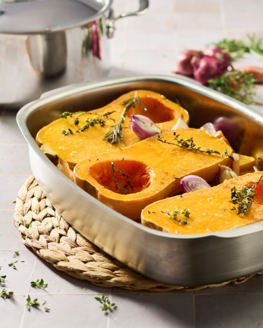 Тава за пържоли, неръждаема стомана, 38 x 26 см - de Buyer