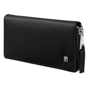 Комплект от 5 части, неръждаема стомана, веган кожен калъф (ябълкови кори), черен - Zwilling PREMIUM