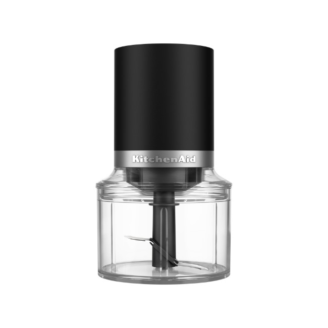 Кухненски чопър Go Cordless, без батерия, 0.83 л, матово черно - KitchenAid