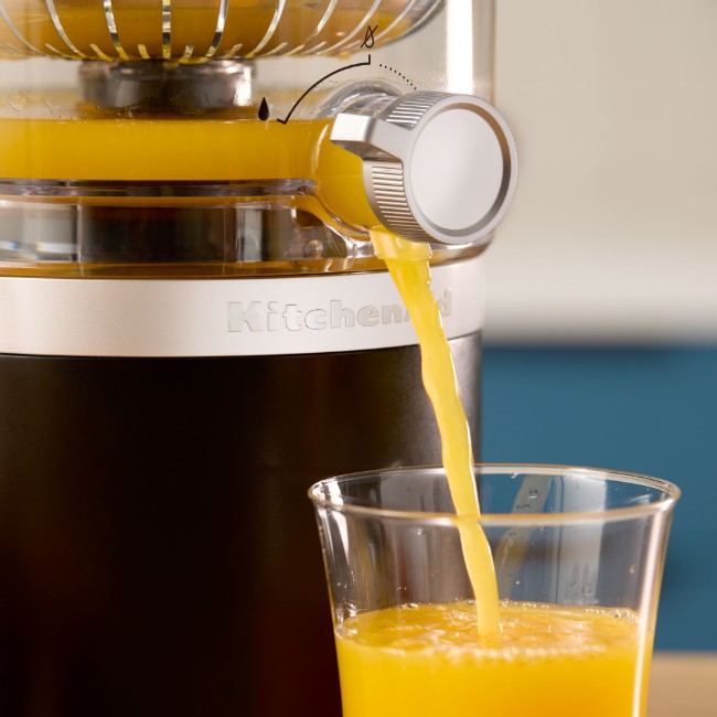 Go Cordless цитрусова сокоиздавачка без батерия, 0.47L, матов черен - KitchenAid