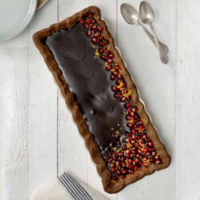 Форма за печене на тарти, керамична, 36x15 см/1,3 л, Clay - Emile Henry