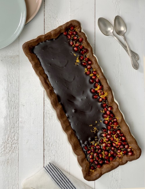 Форма за печене на тарти, керамична, 36x15 см/1,3 л, Clay - Emile Henry