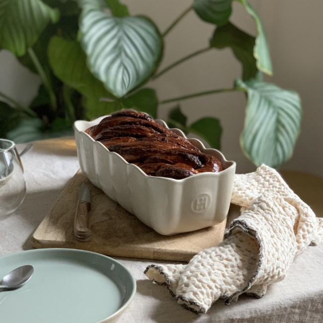 Тава за пандишпан, керамична, 28,5 х 13 см / 1,8 л, Clay - Emile Henry