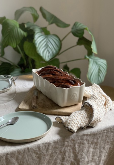 Тава за пандишпан, керамична, 28,5 х 13 см / 1,8 л, Clay - Emile Henry