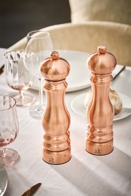 Мелничка за сол, неръждаема стомана, 22 см, "Paris Chef u'Select Z", Copper - Peugeot
