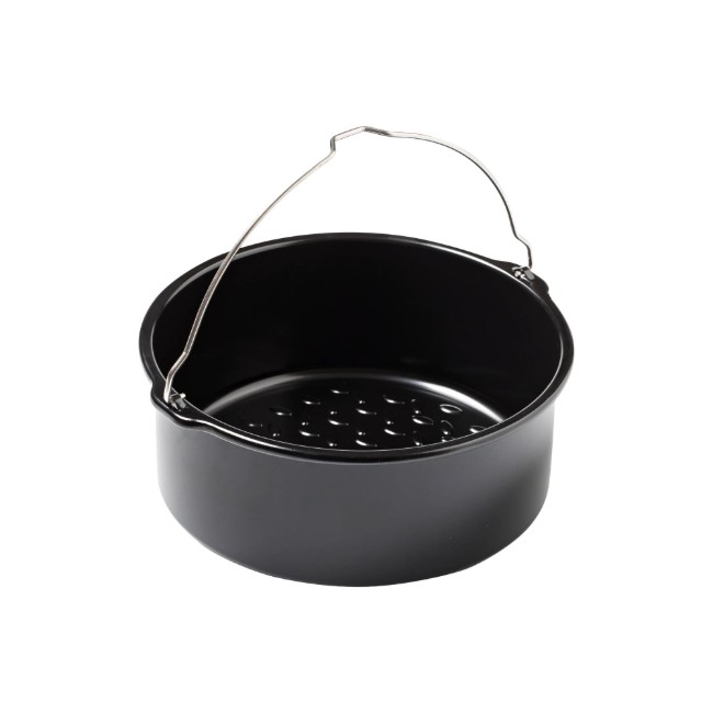 Кръгъл съд за фритюрник с горещ въздух, стомана, 19 см - Pyrex