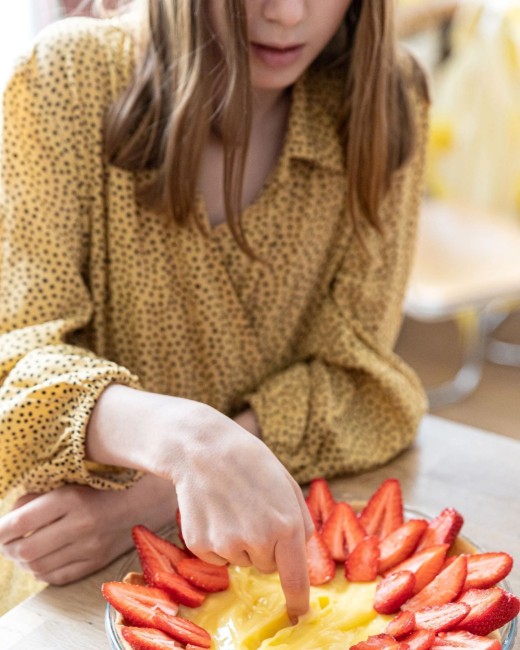 Форма за печене на тарт, изработена от термоустойчиво стъкло, 31 см, "Iconics" - Pyrex