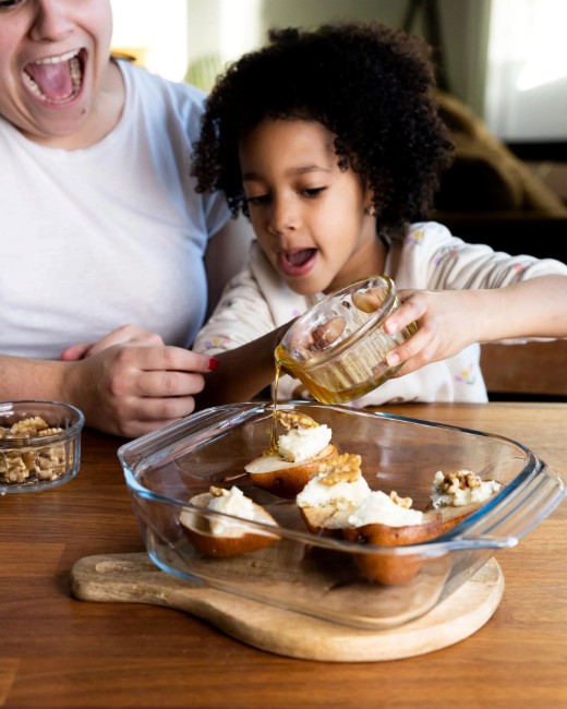 Квадратна чиния, изработена от термоустойчиво стъкло, 22 x 22 см / 2,4 л, "Let's Share" - Pyrex