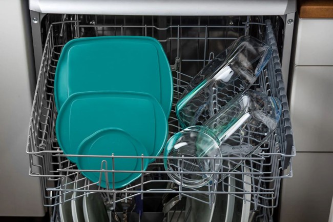 Правоъгълна гювеч с капак, термоустойчиво стъкло, 40 x 27 см / 4.9 л, "Cook&Store", син - Pyrex