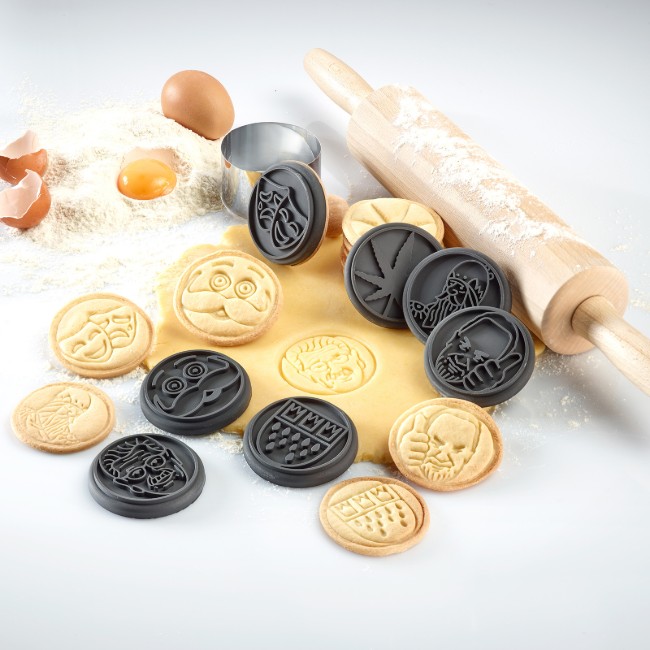Комплект печати за бисквитки, 9 части, силиконови - Westmark