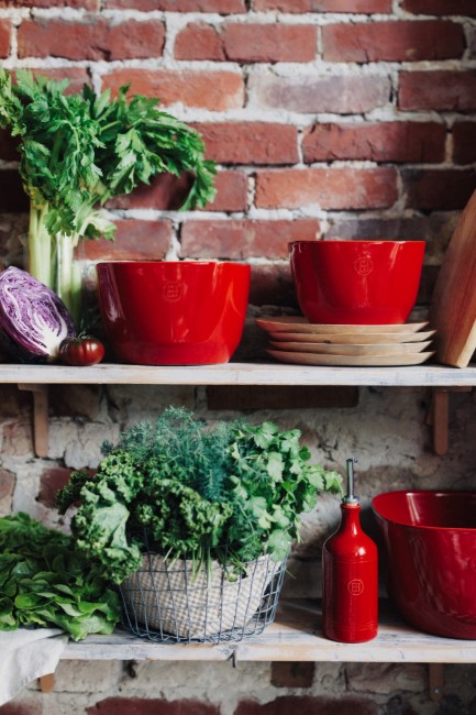 Купа за салата, керамика, 19 см/2,3 л, Burgundy - Emile Henry