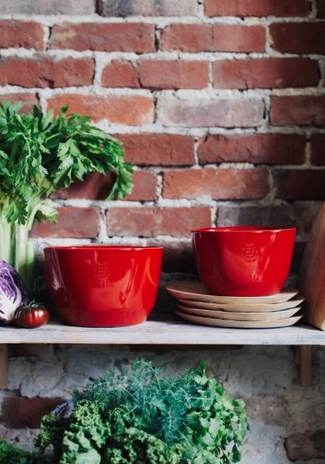 Купа за салата, керамика, 22 см/3,7 л, Burgundy - Emile Henry