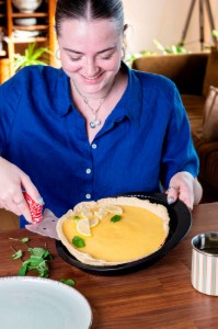 Форма за тарт, въглеродна стомана, 25 см, "Glide" - Pyrex