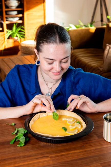 Форма за тарт, въглеродна стомана, 25 см, "Glide" - Pyrex