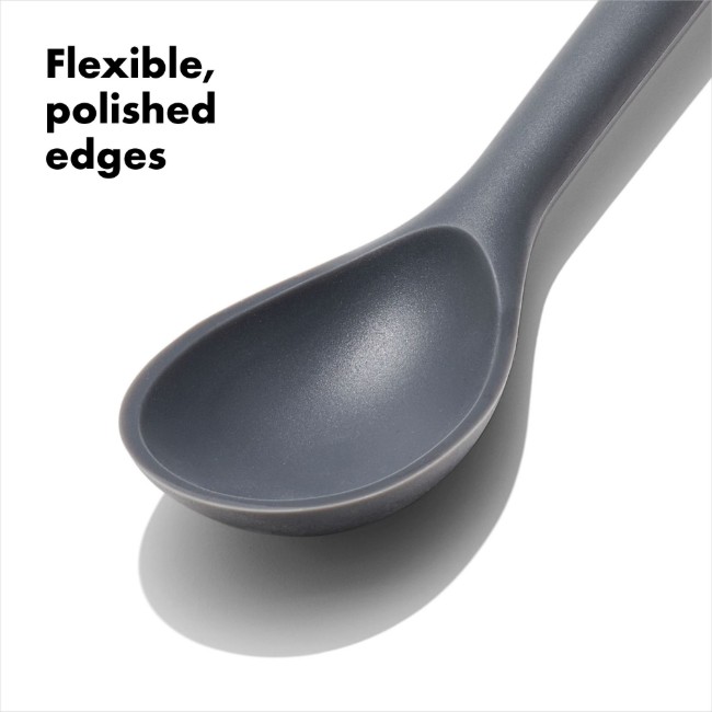Силиконова лъжица за готвене, 32.4 см, "Good Grips", Черна - OXO