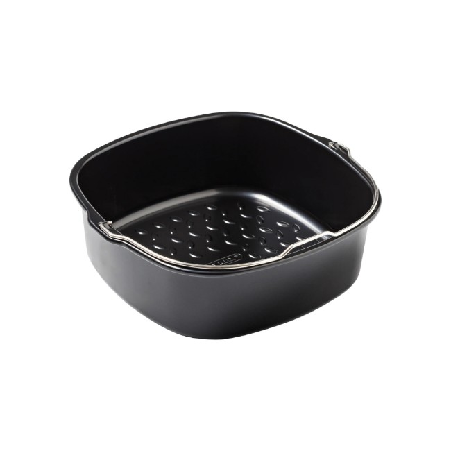 Квадратен съд за фритюрник с горещ въздух, стомана, 21 x 20 см - Pyrex