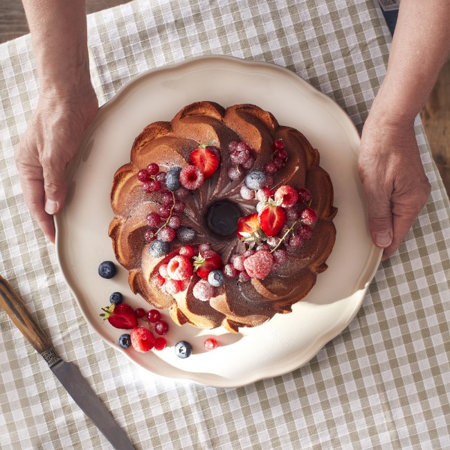 Плато за сервиране, керамика, 31 см, Clay, "Madeleine" - Emile Henry