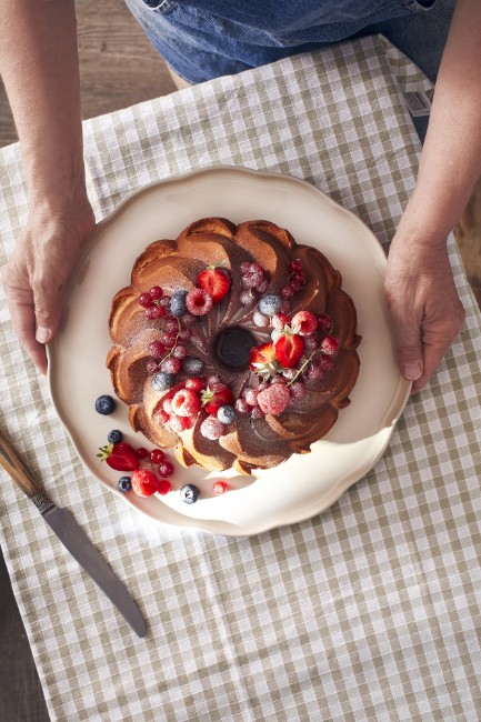 Плато за сервиране, керамика, 31 см, Clay, "Madeleine" - Emile Henry